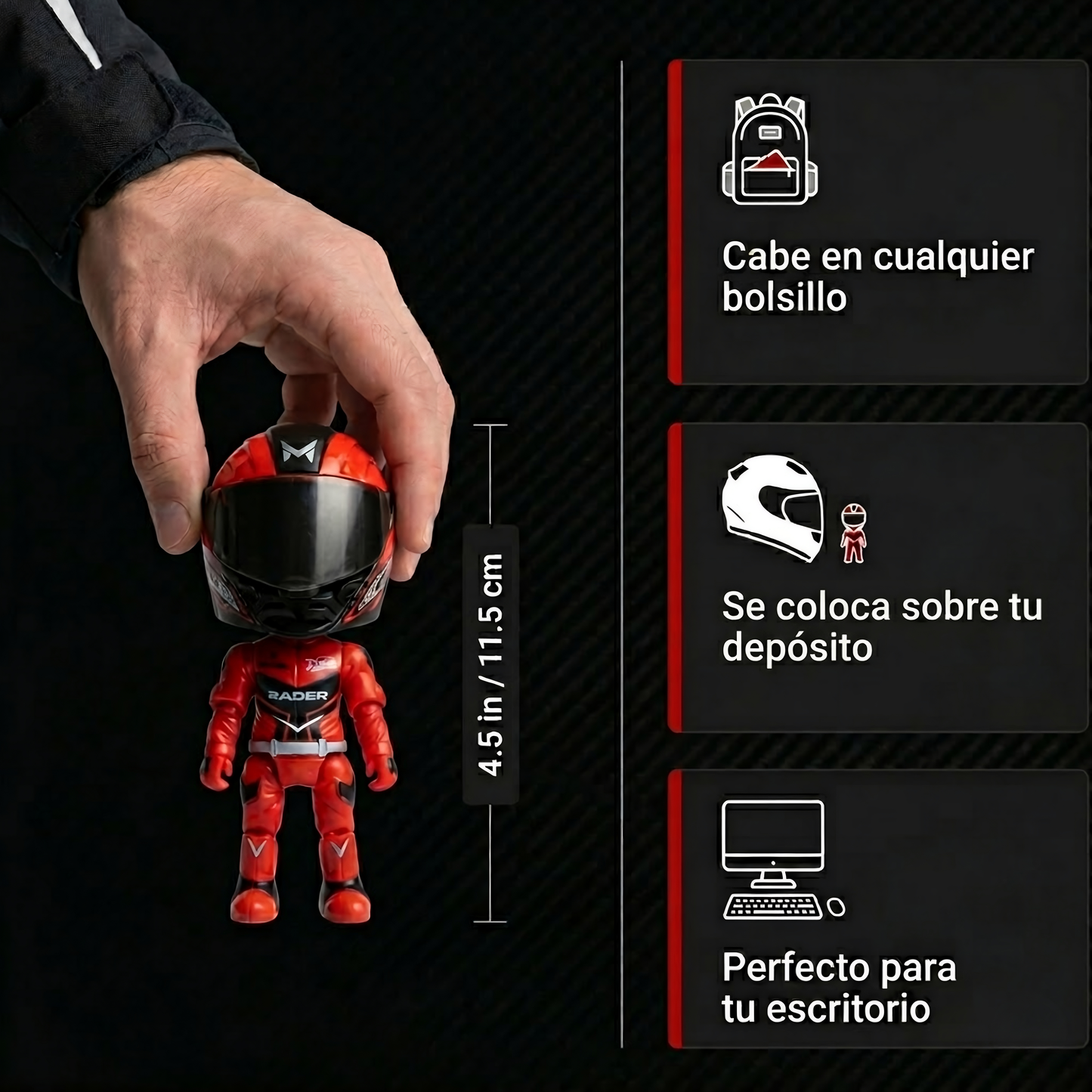 RevGuy - Figura Moto Desmontable